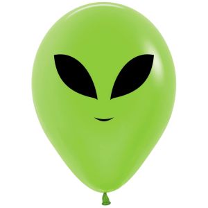 11" Alien Neon Green (50pcs) Balloons