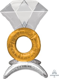 CI: Figurine Wedding Ring Balloon