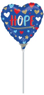09" Peace Love Unity Balloon