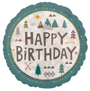 Jumbo Wilderness Birthday Balloon