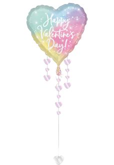 Jumbo Drop-A-Line Luminous Valentine Balloon