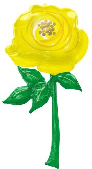 Multi-Balloon Yellow Flower