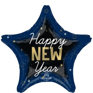 18" Celestial New Year Balloon