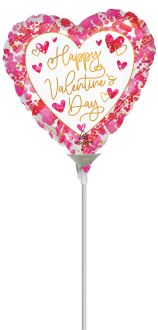 09" Heartful Valentines Day Balloon