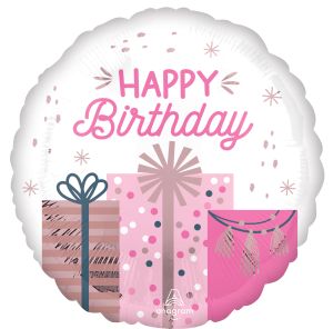 Standard Pastel Birthday Balloon
