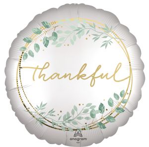 Standard Satin Simply Thankful Balloon