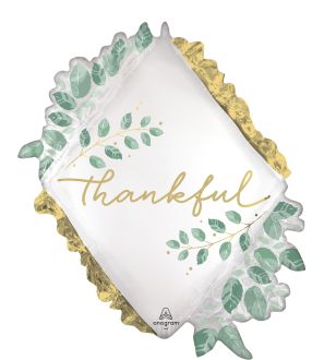SuperShape Satin Simply Thankful Balloon