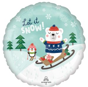 Standard Cabincore Let it Snow Balloon
