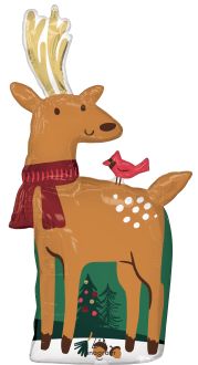 SuperShape Modern Reindeer Balloon