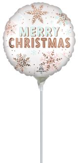 09" Satin Christmas Winter Wonderland Balloon