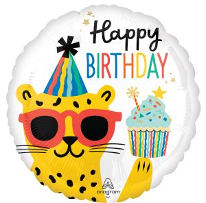 Standard Party Animal Happy Birthday Balloon