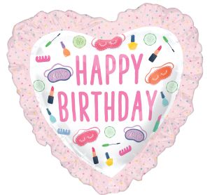 SuperShape Happy Birthday Spa Party Balloon
