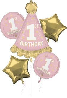 Bouquet Little Miss One-derful 1st Birthday Balloon