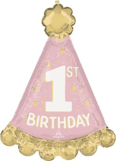 SuperShape Little Miss One-derful 1st Birthday Balloon