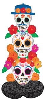 Airloonz Day Of The Dead Bright Flores Balloon