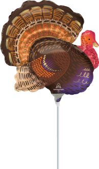 MiniShape Thankful Turkey Balloon