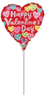 04" Happy Hearts Valentine Balloon