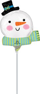 MiniShape HO HO HO Snowman Balloon