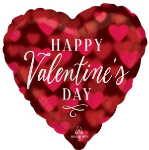 Standard Happy Valentines Day Romantic Glow Balloon