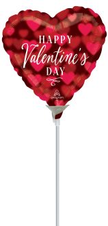 04" Happy Valentines Day Romantic Glow Balloon