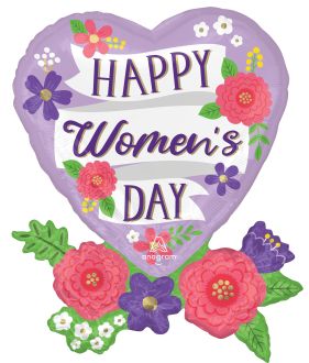 SuperShape International Women's Day Balloon