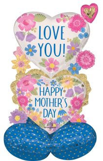 AirLoonz Junior Mother's Day Botanical Lines Balloon