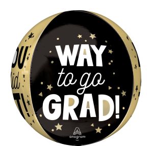 Orbz Way to Go Grad You Did It Balloon