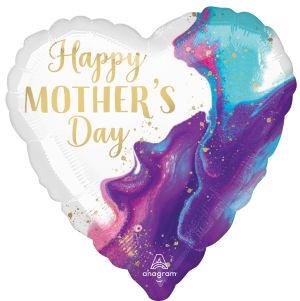 Jumbo Mother's Day Alluring Marble Balloon