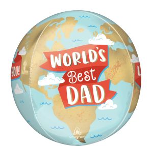 Orbz World's Best Dad Balloon