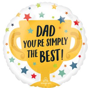 Standard Simply the Best #1 Dad Balloon