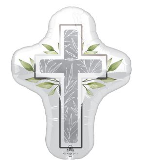 SuperShape Pearl First Communion Balloon
