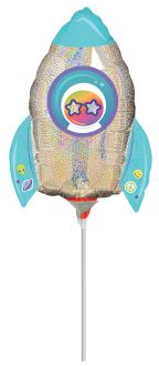 MiniShape Outer Space Rocket Ship Balloon