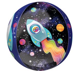 Orbz Outer Space Rocket Ship Balloon
