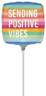 09" Positive Vibes Balloon