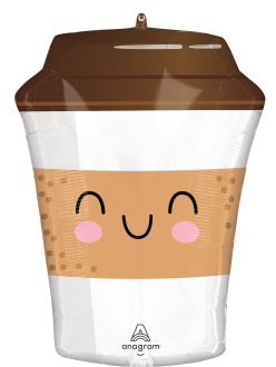 SuperShape Sippy Friends Coffee To Go Balloon