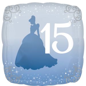 Standard Mis Quince Cinderella Balloon