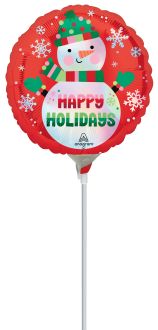 09" Shimmering Snowman Balloon