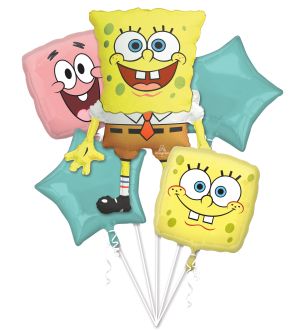 Bouquet SpongeBob SquarePants Balloon