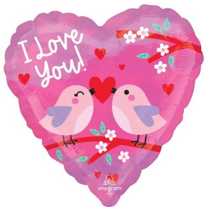 Standard Love Birds Balloon