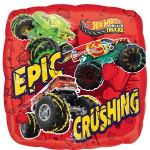 Standard Hot Wheels Monster Trucks Balloon
