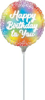 09" Birthday Glitz Balloon