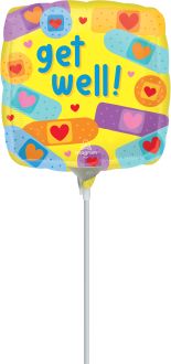 09" Get Well Patch Balloon