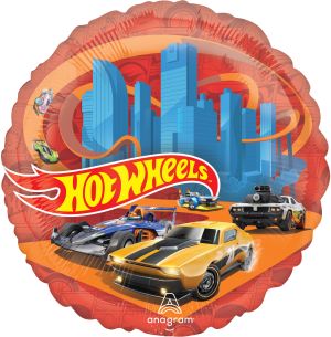 21" Panoramic Hot Wheels Balloon