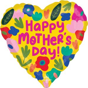 Standard Happy Mothers Day Hothouse Petals Balloon