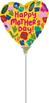09" Happy Mothers Day Hothouse Petals Balloon