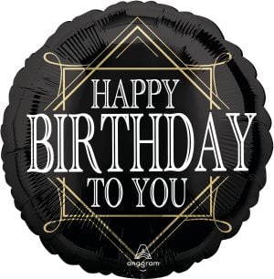 Standard Prime of Life Birthday Balloon