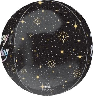 Orbz Sparkling Birthday Balloon