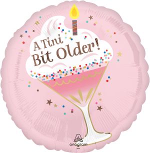 Standard A Tini Bit Older Birthday Balloon