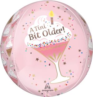 Orbz A Tini Bit Older Birthday Balloon