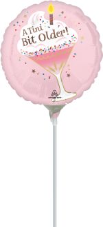 09" A Tini Bit Older Birthday Balloon